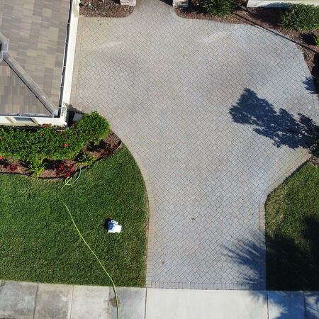 Drone shot of failed sealer before stripping Photo Optimized